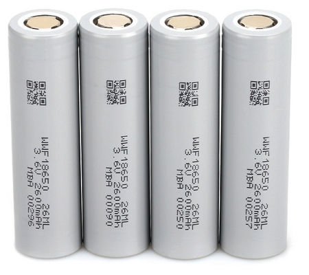 2600mAh Li-Ionen-Zylinder-Wiederaufladbare Batterie 18650 Li-Ionen Niedertemperatur