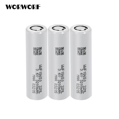 MSDS UN38.3 Niedertemperaturbatterien 18650 3200mAh Zylindrische Lithium-Ionenzelle