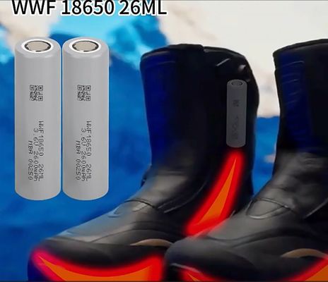 Low Temp 18650 Wiederaufladbare Batterie 3000mAh 2600mAh Zylindrische Li-Ionen-Batterie