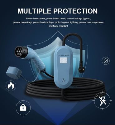 Frequenz 50Hz 60Hz Portable EV Ladegerät Schnellladegerät für Elektroautos