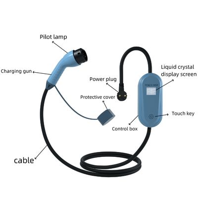 Frequenz 50Hz 60Hz Portable EV Ladegerät Schnellladegerät für Elektroautos