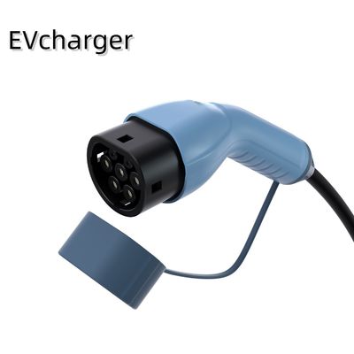 Blau-Schwarz-Haus-Auto-Ladestation 50Hz 60Hz Ladestation Wandmontage