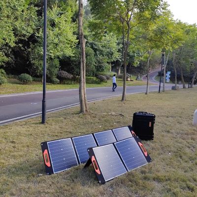 CE-zertifizierter Solarpanelgenerator 120 Watt Portable Solarpanels für Campingplätze