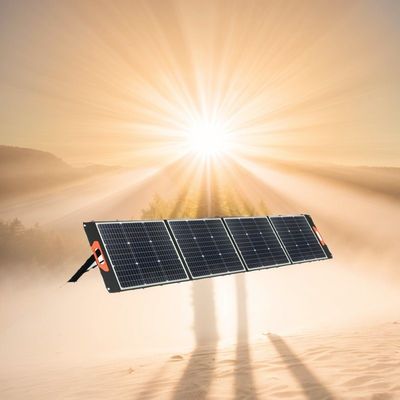 400 Watt Solarzellen für Outdoor-Aktivitäten mit USB-Port-Faltbarkeit