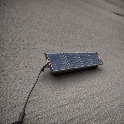 USB 100 Watt tragbares Solarpanel UN38.3 Klapp-Solarlader