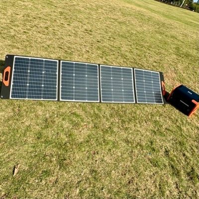 Einfach kristallförmige, faltbare USB-Solarzelle 22,8% Umwandlung Klappsolarzelle
