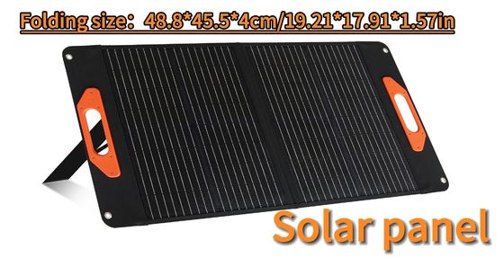 Mobile Power 60W Klappsolarkollektor mit 30W*2PCS-Zellen und Kundendienst