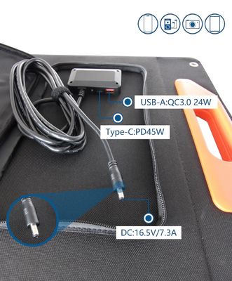 Flexible UB-120 Solar-Panel-Tasche mit grüner Energie für tragbare Ladelösungen