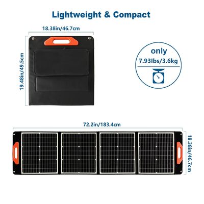 Flexible UB-120 Solar-Panel-Tasche mit grüner Energie für tragbare Ladelösungen
