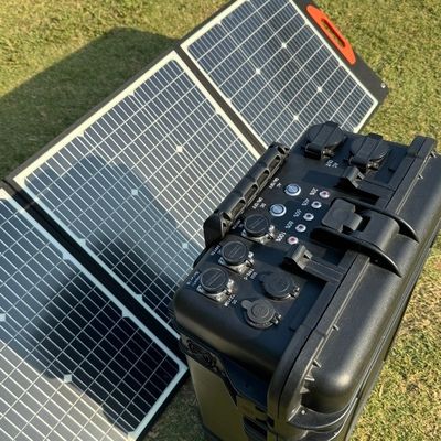 Mobil 100W-Portable Solarzellen Nachhaltige Energielösung