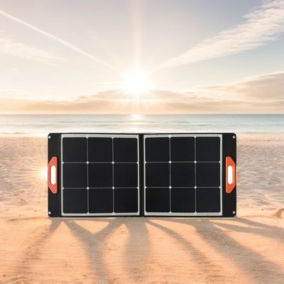 220,8% Umwandlungseffizienz Klappsolarzellen für den Außenbereich 60W 100W 200W 300W 400W
