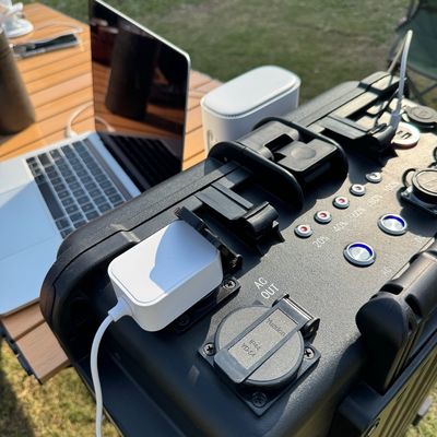15A Max AC Ausgangsstrom Portable Solarstromgenerator für Haus- und Außenladung