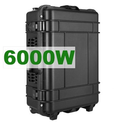 6000W Lithiumbatterie Solargenerator Kraftwerk für Aktivitäten im Freien