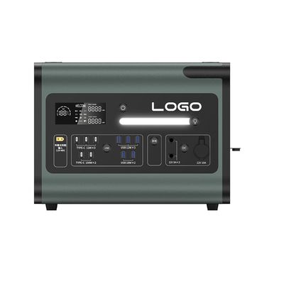 Typ-C Ausgang 220V 2200W reine Sinuswelle tragbares Kraftwerk für Notfälle im Freien