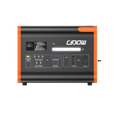 LiFePO4 Portable Power Station 2000W Energiespeicher Stromversorgung AT22 für den Haushalt