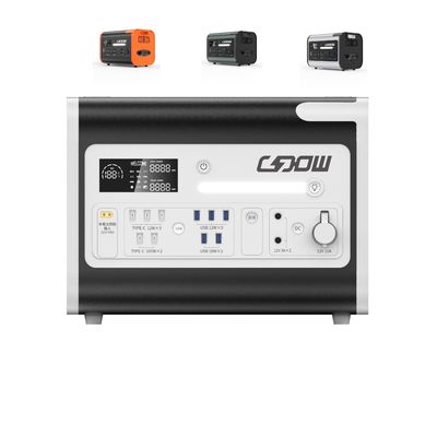 Lithiumbatterie-Generator für Zuhause/Außen/Notfälle 2200W Nennleistung