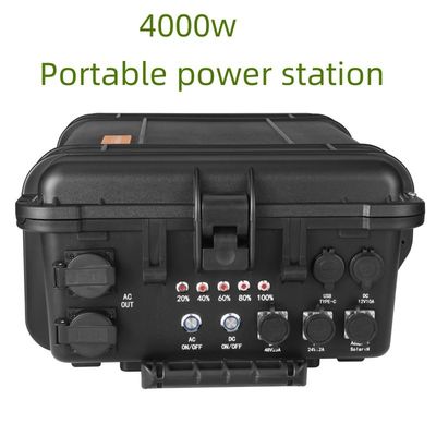 Das multifunktionale mobile LiFePO4-Kraftwerk mit 4000 Watt 220 V für Notfälle