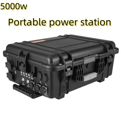 4800wh USB/Type-C Max5000W Stackbare Stromversorgung für Fischerei, Selbstfahrer und im Freien