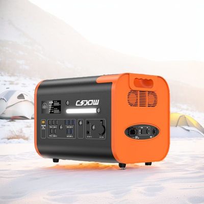 Reiner Sinuswellenumrichter 2200W LiFePO4 schwarzer tragbarer Solargenerator für Ersatzstrom