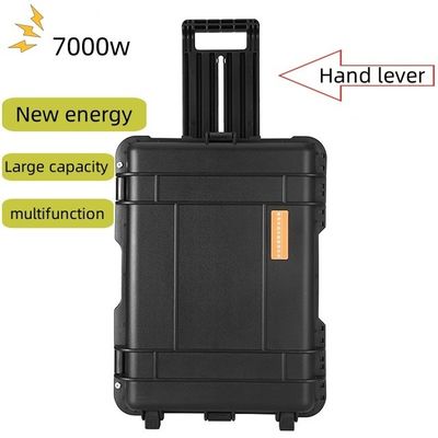 Luftfahrt-Steckdose Portable Solargenerator 7000W Unterbrechungsfreie Stromversorgung 110V-220V
