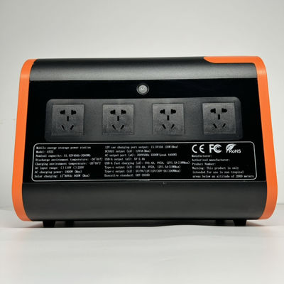 Portable Solar Power Station 2200W LiFePO4 Batteriegenerator für Familie und Notfall