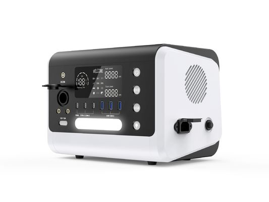 Multi-Scene 600W tragbare Stromversorgung mit drahtloser Ladung und LiFePO4-Batterie