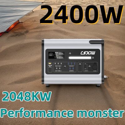 Beförderbare Stromversorgung 2048wh 2000W Solarkraftwerk Anforderung und Muster