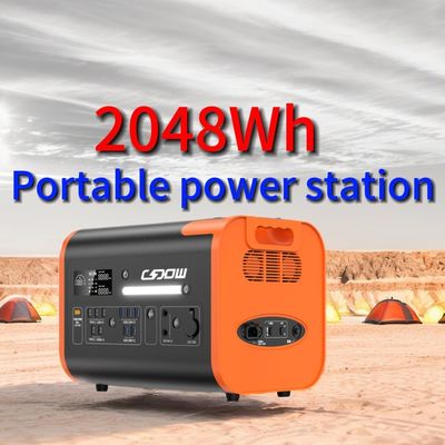 600W 1800W 2000W tragbare Lithium-Eisenphosphatbatterie für Solarkraftwerke
