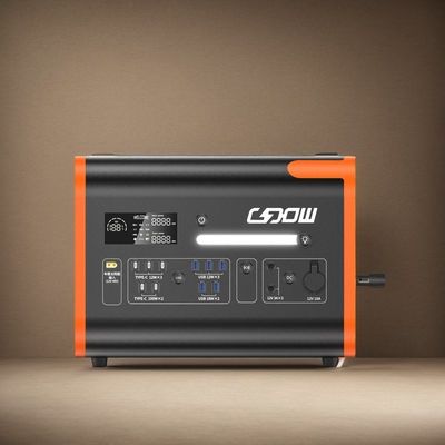 AT22 LiFePO4 Notfallladung Schatz 2000W Tragbare Camping-Energiespeicher Kraftwerk