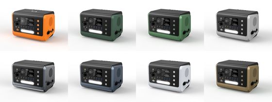 600W Solarsystem-Portable Power Station mit Sicherheitsschutz und Ladegerät