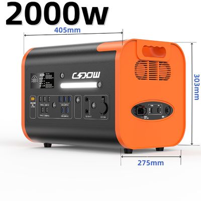 Portabler Generator für USB-Ladung und Solarenergie
