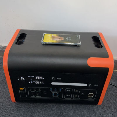 600W 2000W tragbares Kraftwerk Solargenerator Notfall Stromausfall Camping 2048wh Stromversorgung im Freien