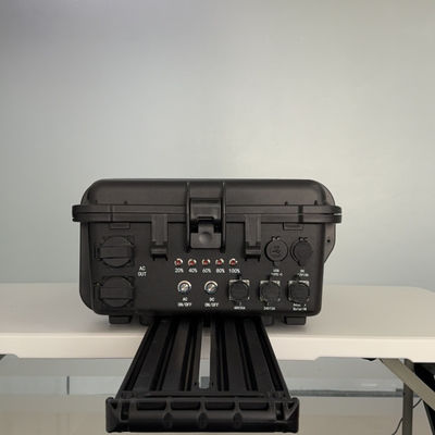 Schwarz 3000 W Portable Power Station AC Hochleistungsausgang 220 V Keine Batterie Ausnehmbarer Pack
