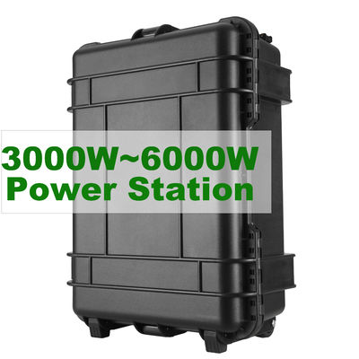 15A Max AC Ausgangsstrom Portable Solar Power Station 5000W für Zuhause und Camping