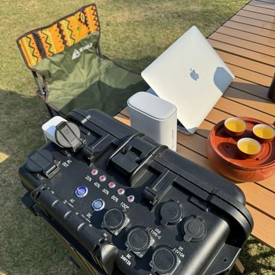 15A Max AC Ausgangsstrom Portable Solar Power Station 5000W für Zuhause und Camping