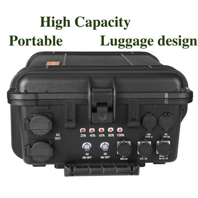 15A Max AC Ausgangsstrom Portable Solar Power Station 5000W für Zuhause und Camping