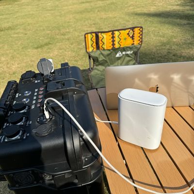 Portable Power Station mit einer Nennleistung von 3840 Wh und einer Ladekapazität von 4000 Watt