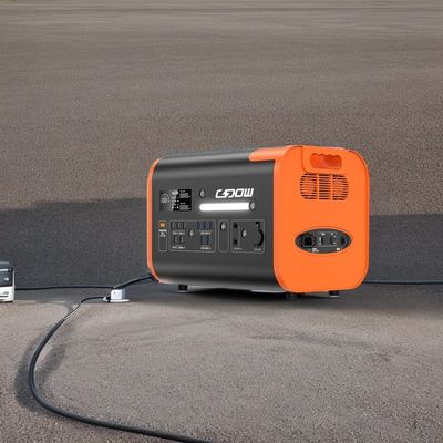 2048wh Off-Grid-Stromversorgungsanlage 800W ABS PC Aluminiumlegierung
