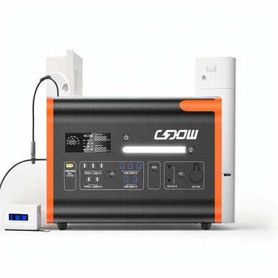 2048wh Portable Power Station BMS Protection 2200W Solarbatteriespeichersystem