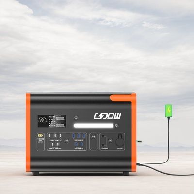 2200W tragbare Batteriebetriebene Generator MSDS UN38.3 Kleinkraftwerk