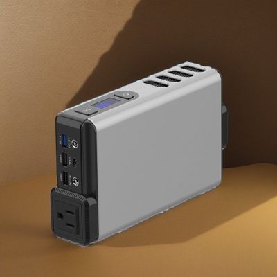Wiederverwertbarer tragbarer Solarstromgenerator AC 150W 2200W DC USB-Ausgänge