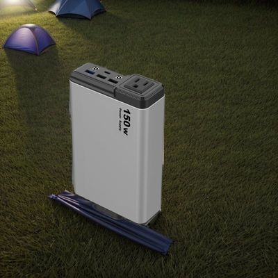 Recycelbare 150 Watt Wechselstrom-Steckdose Modifizierte Welle Backup Batterieversorgung Tragbares Kraftwerk