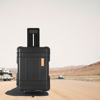 Alle kompatiblen Marken 3000wh LiFePO4 Lithium Batterie Energiespeicher Stromversorgung mit Zugstange Rad Design einfach