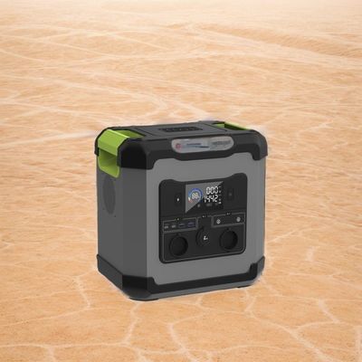 2000W 1680Wh LiFePO4 Batterie Solarenergie Speichergenerator für Außen Notfall SOS