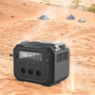 High- 2500W 2340wh 110V 120V Solargenerator mit ABS Aluminium Profil Schalenmaterial