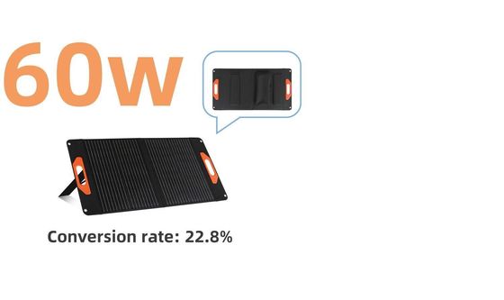 60W 100W 200W All Black Solarmodul mit monokristallinem Silizium