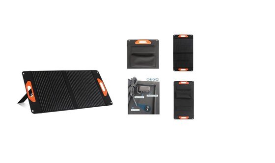 60W 100W 200W All Black Solarmodul mit monokristallinem Silizium