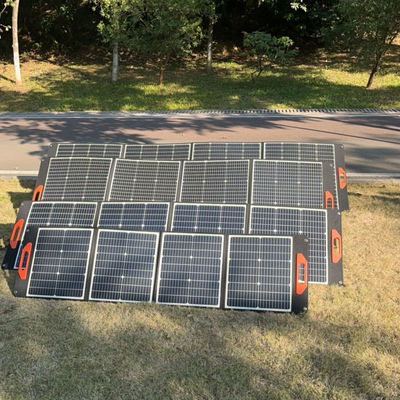 300W Klappbare Camping-Solarzellen Monokristalline Zelle Kleines Heimsystem
