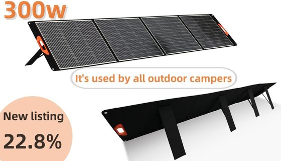 Black Power Solarzellen 400 W Outdoor-Haushaltklappbare Solarzellen