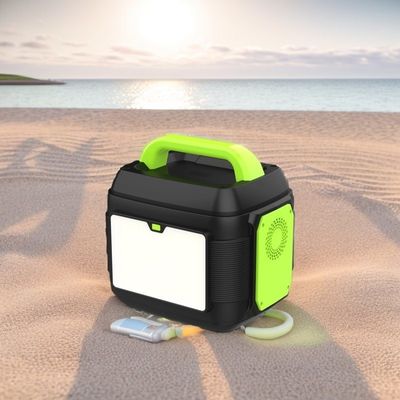 220V 600W 300W 2200W Mobilstromkraftwerk für Camping mit Solarkollektor und LED-Licht